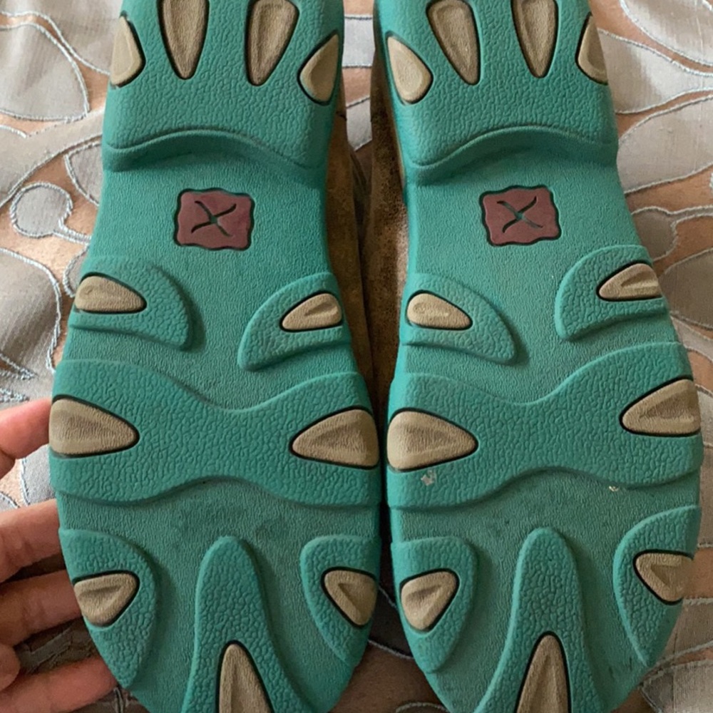 Twisted X Turquoise Driving Mocs